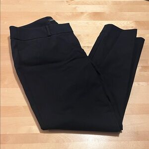 Loft Julie Skinny Black Dress Pants